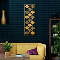 Decoratiune de perete, Fan 2, Metal, Dimensiune: 32 x 90 cm, Multicolor
