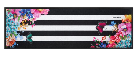 Covor pentru bucatarie Melli Mello Stripes, Decorino, 50x150 cm, poliester, multicolor