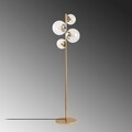 Lampadar, Fazli - 10524, Fulgor, 33 x 33 x 162 cm, 4 x E14, 40W, negru