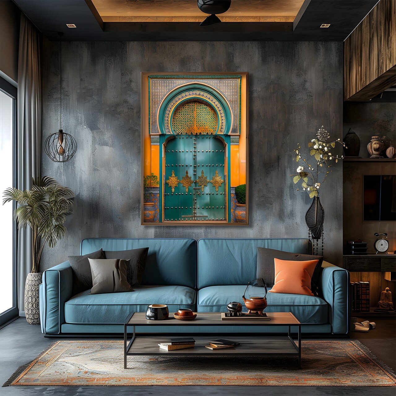 Tablou decorativ GE120-L Lemn Multicolor