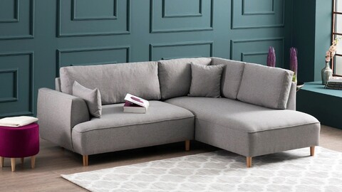 Coltar, balcab home, 825blc1372, lemn de fag, gri deschis