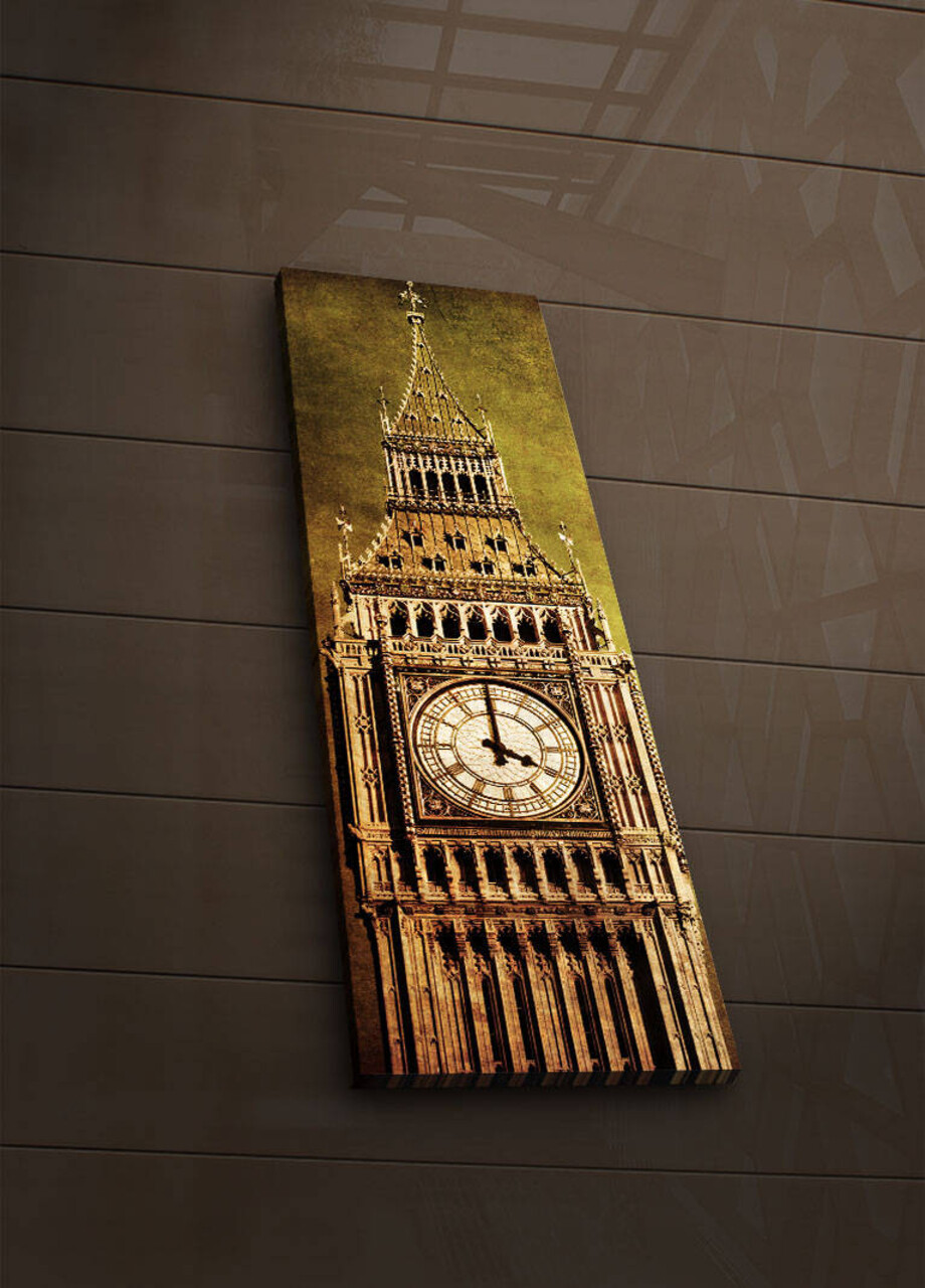 Tablou decorativ cu lumina LED, 3090İACT-32, 30 x 90 cm, Multicolor - view 3
