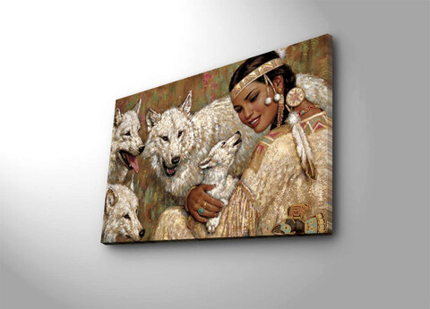 Tablou decorativ, 4570ntvc-7, canvas, dimensiune: 45 x 70 cm, multicolor