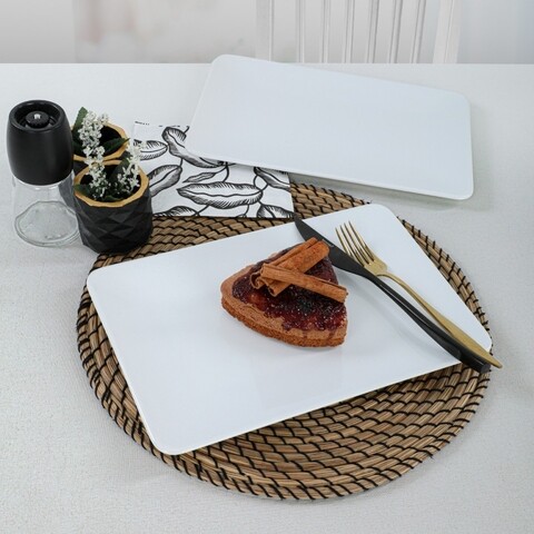 Set 2 platouri ST032202F004, Keramika, 31×21 cm, ceramica Keramika