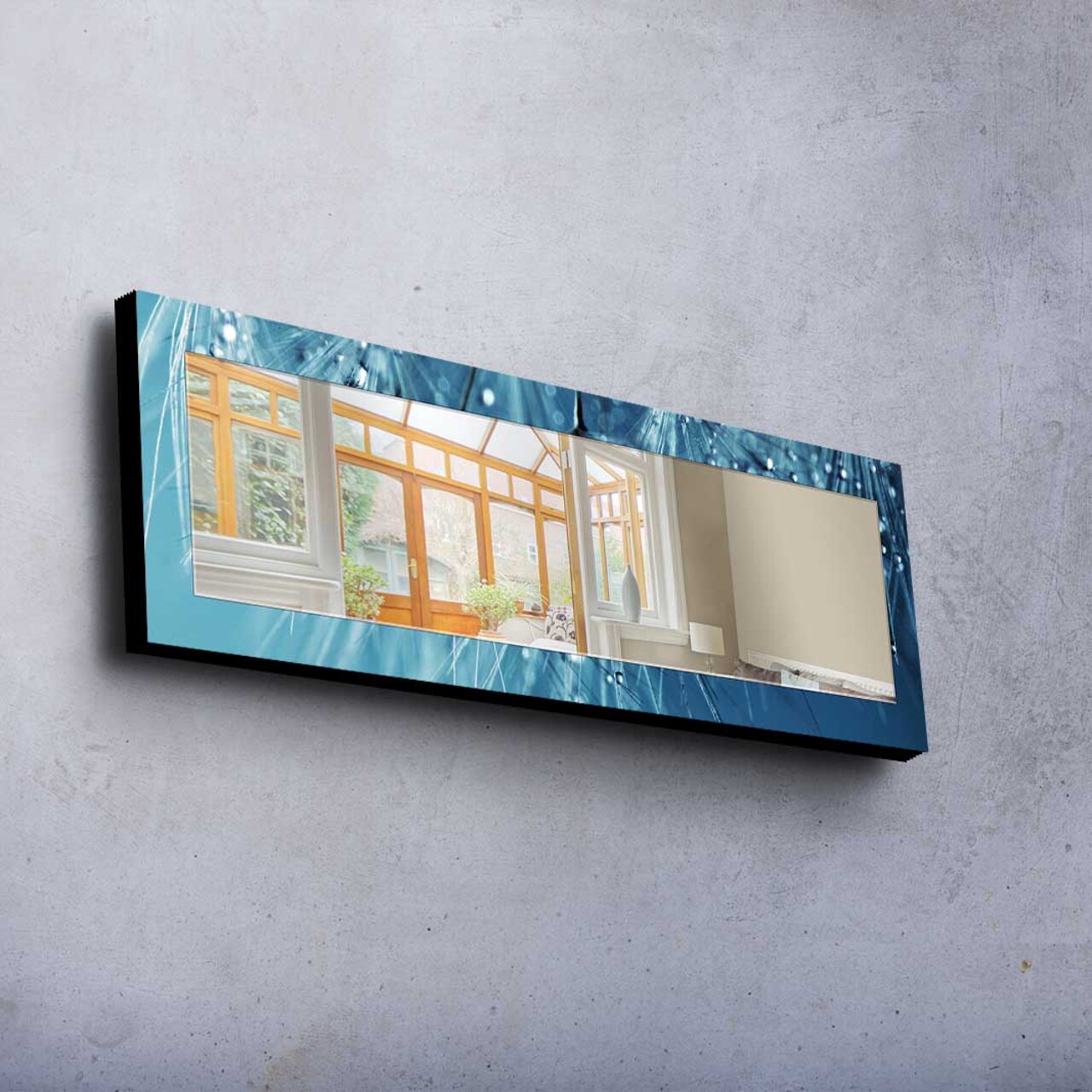 Oglinda decorativa 40120MA-014 Cadru: 100% LEMN DE PIN (Grosime: 27 mm) Multicolor