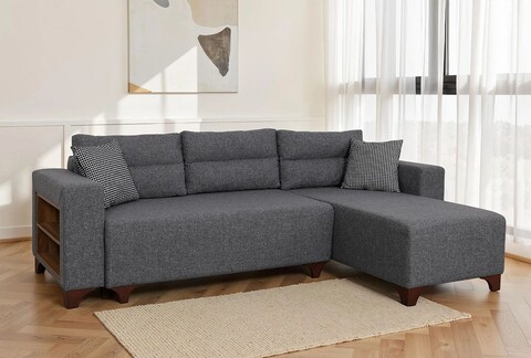 Coltar, Atelier del Sofa, 752EST1369, Frame: 70% HORNBEAM/30% MELAMINE COATED CHIPBOARD, Gri