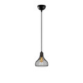 Lustra, Fulgor, 942FLG1619, Metal, Negru/Maro antic