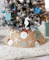 Husa suport pentru brad Merry Christmas, 40/60x25 cm, poliester