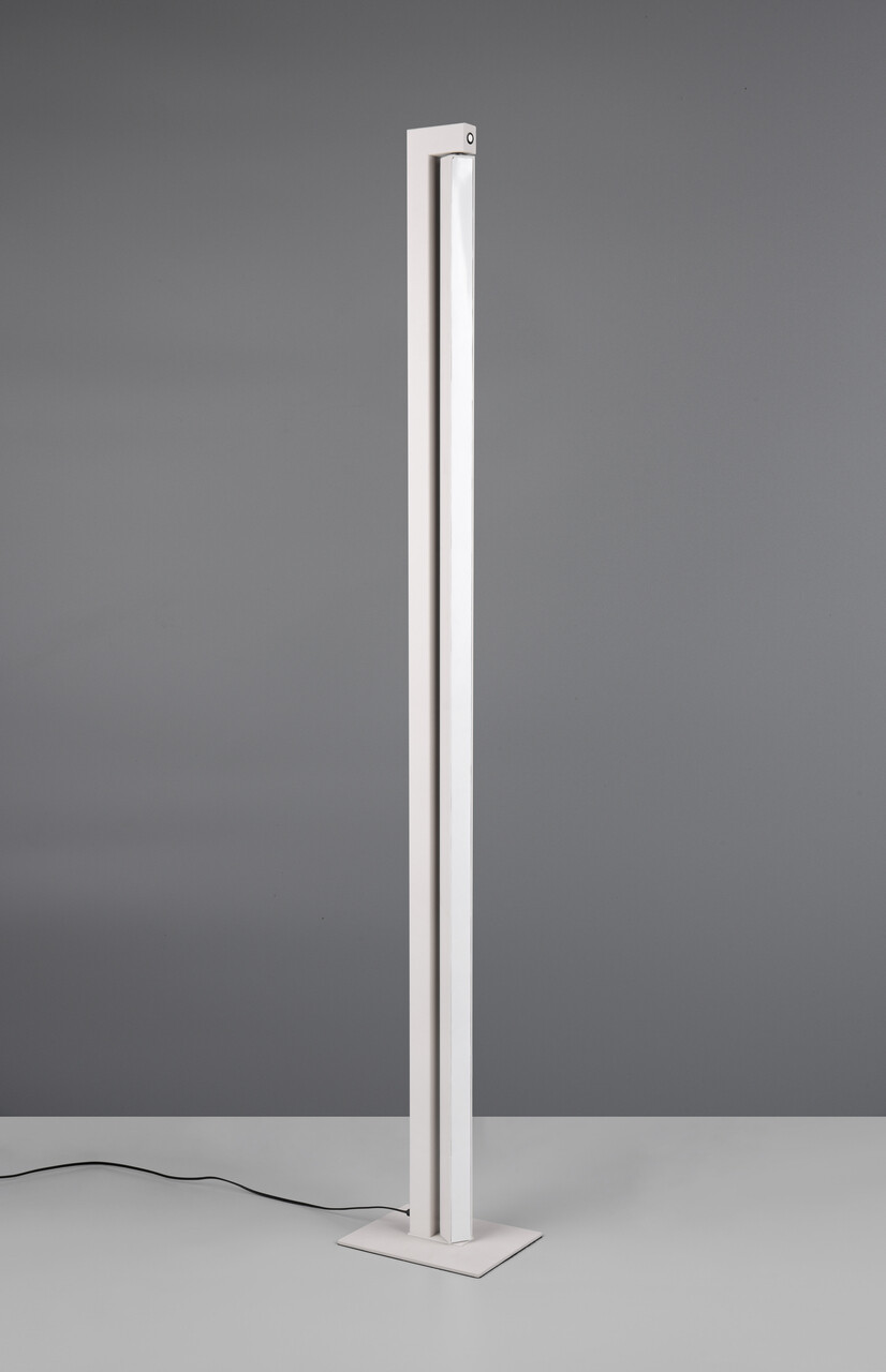 Lampadar Seeker, TRIO, 20x16x130 cm, 21W, 1x SMD, metal, gri - view 6
