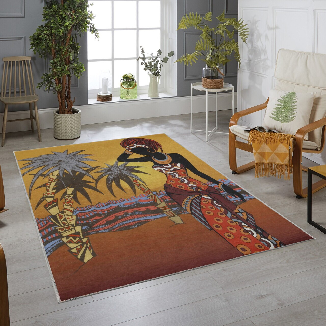 Covor Ridge 160x230 cm Poliester Multicolor