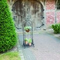 Suport pliabil pentru ghivece, Esschert, Plant, 45.9 x 44 x 132.6 cm, fier, negru