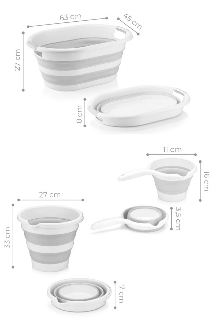 Set cosuri, L'essentiel Maison, Cmsrs1, Gri - view 2