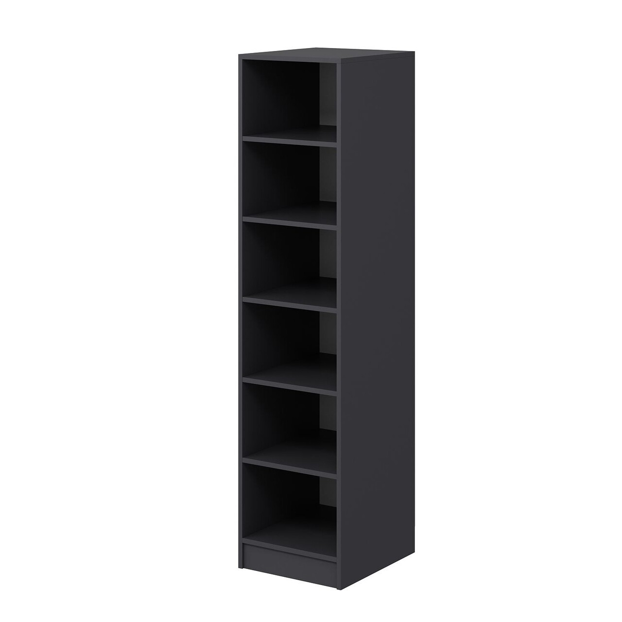Dulap pentru haine, Minerva, Kale Raflı 210, 45x210x52 cm, PAL, Antracit - 1 | YEO