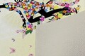 Covor, KHMFESTO009KEÇE, 80x200 cm, Poliester, Multicolor