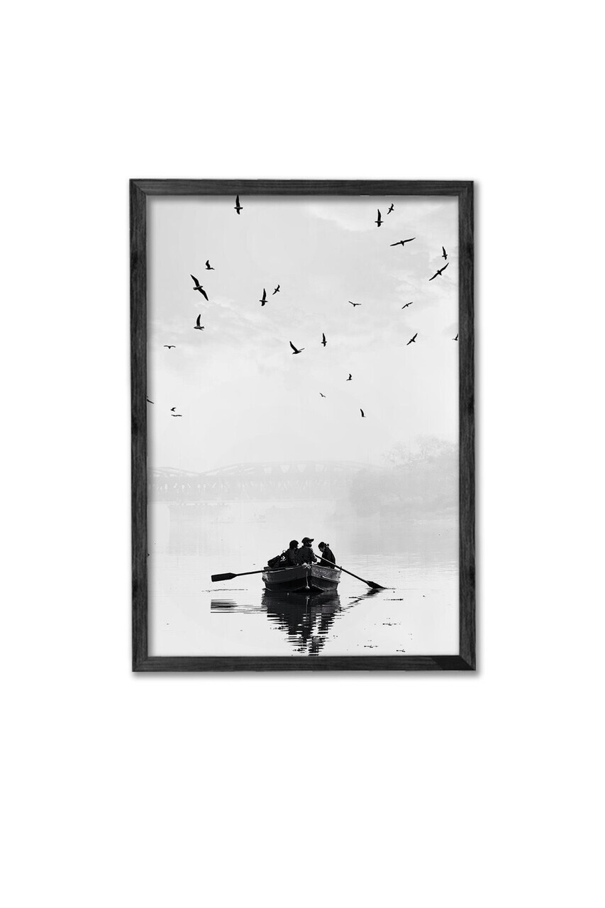 Tablou decorativ, Artnewclsyh90-3348, Lemn masiv, MDF, Multicolor - view 3