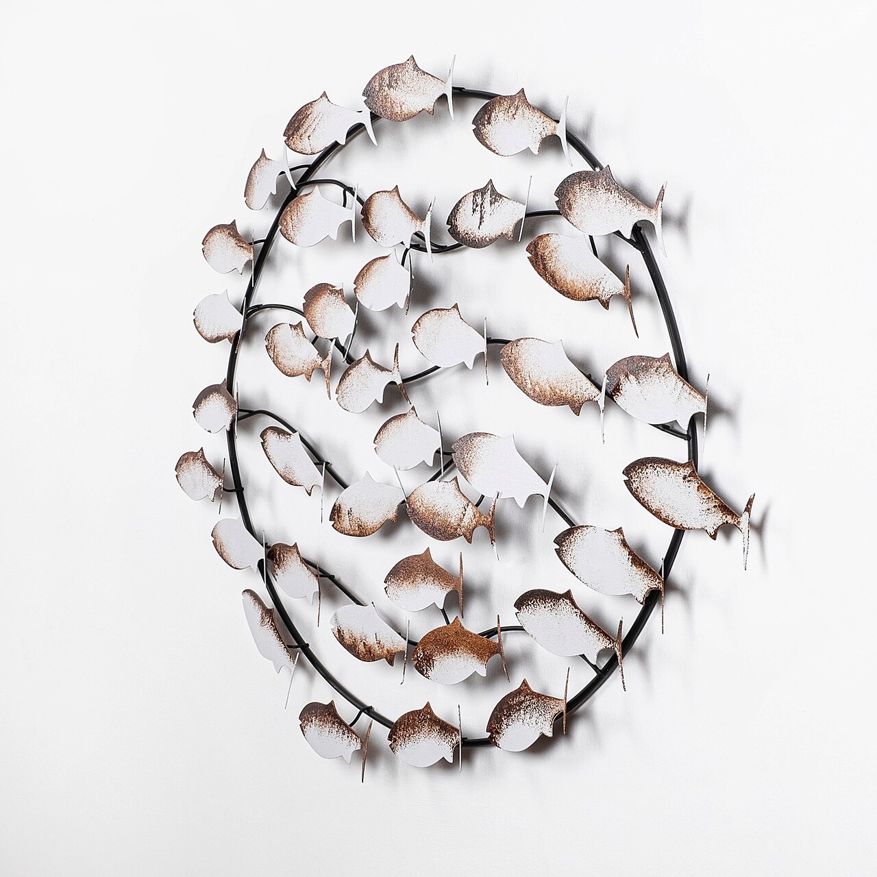 Decoratiune de perete, Alabalık, 94 x 58 x 5 cm, Multicolor - imagine 4