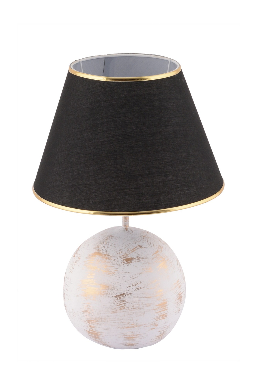 Lampa de masa, Opviq, 390FLH2252, Negru / Alb / Auriu - view 2