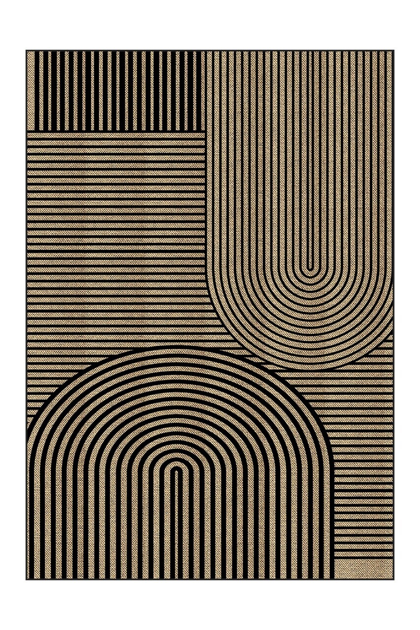 Covor, CLR-7188JÜT-5, 80x250 cm, Poliester, Iută — imaginea 2