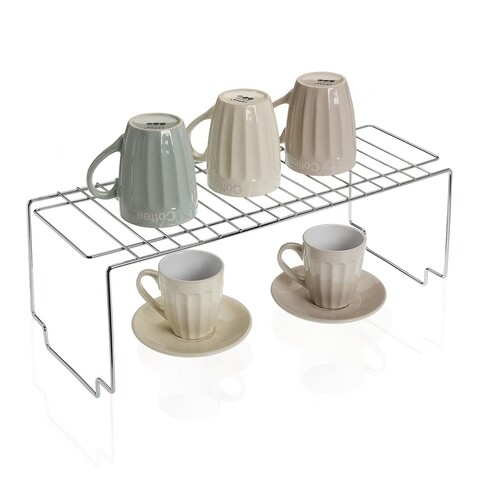Organizator pentru bucatarie clelia, versa, 45x19x18 cm, metal