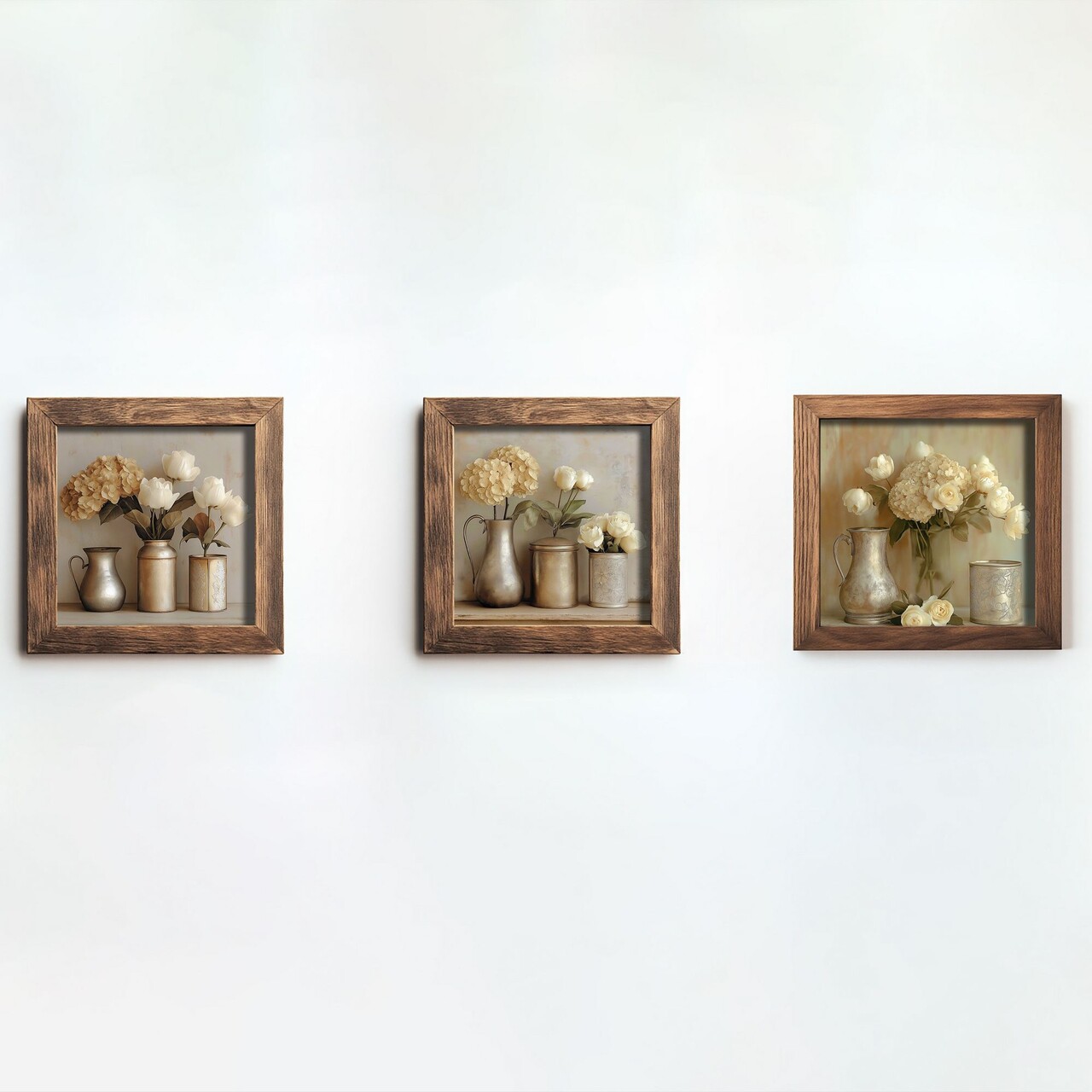 Set 3 tablouri decorative UKZM063 Imprimat UV Multicolor