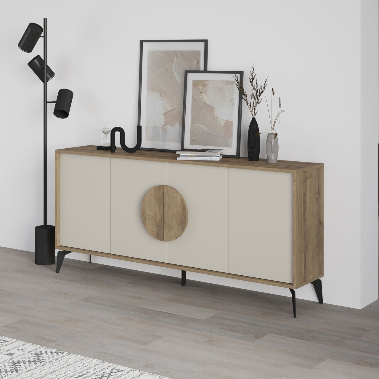 Consola, Hanah Home, Gora 180, 180x82x35.6 cm, Hitit / Gresie - view 2