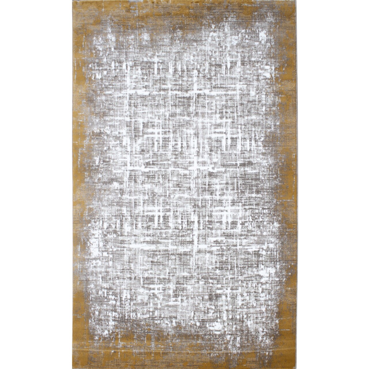Covor, 2632A, 150x230 cm, Polipropilena, Mustar / Gri / Nurca - 1 | YEO