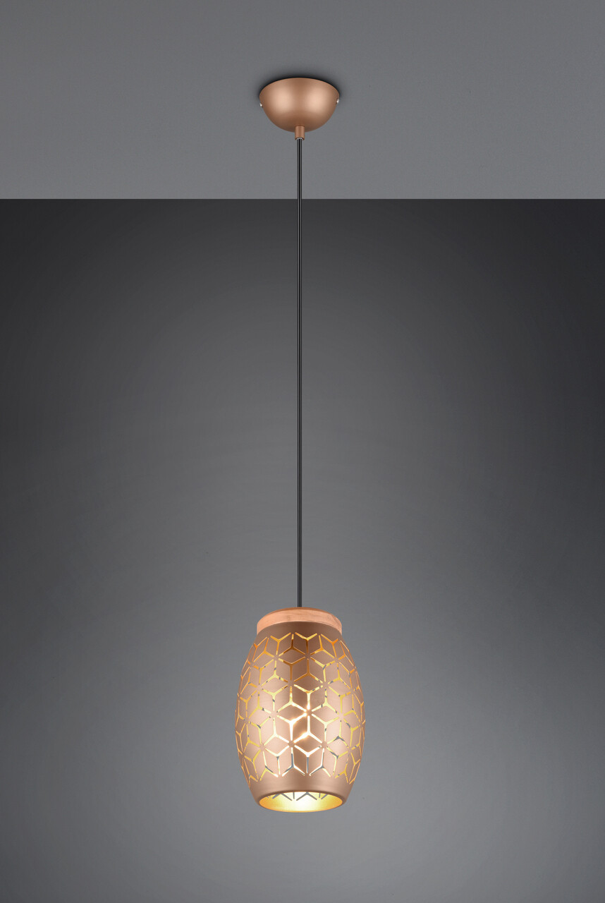 Lustra Bidar, RL, 15x150 cm, 28W, 1x E27, metal, aramiu