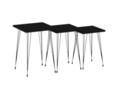 Masute, Puqa Design, Mali, PAL, Negru / Antracit