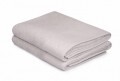 Set 2 prosoape de baie 90x150 cm, 100% bumbac, Saheser, Pıtırcık Light Grey
