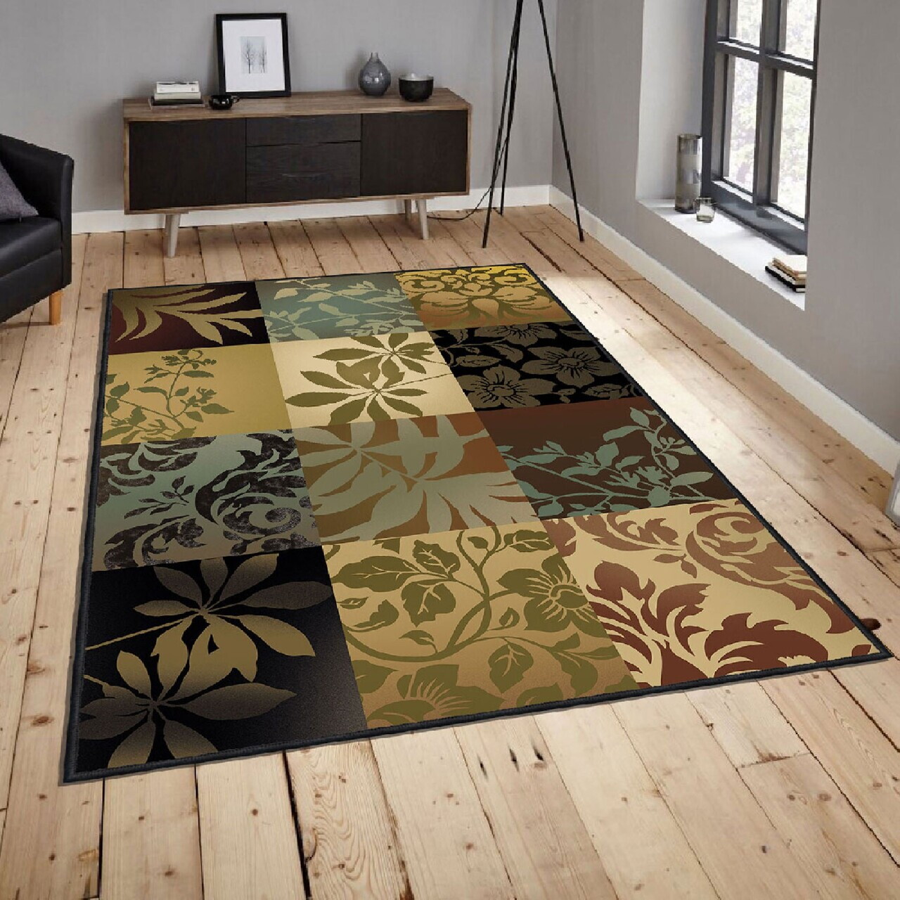 Covor, Els1844, 100x300 cm, Catifea, Multicolor — imaginea 2