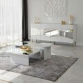 Set masute de cafea, Neostill, Jazz, PAL, Alb