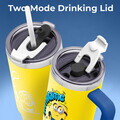 Termos copii Berlinger, Minions Collection, Authentic, 1L, inox/plastic, galben/albastru