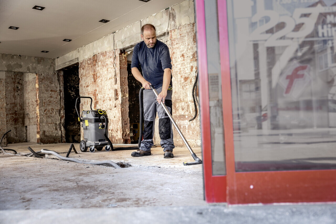 Aspirator umed-uscat profesional NT 50/1 Tact Te H, Karcher, gri — imaginea 2
