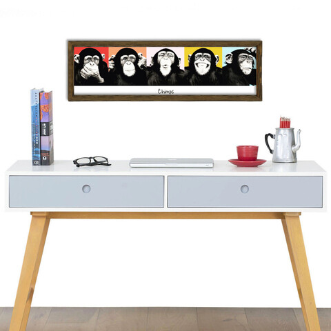 Tablou decorativ, ozm826, mdf , imprimat uv, multicolor