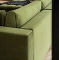 Coltar extensibil stanga 6 locuri ELTAP, LT-10VE, Bonito, 350x175x92 cm, lemn/poliester, negru