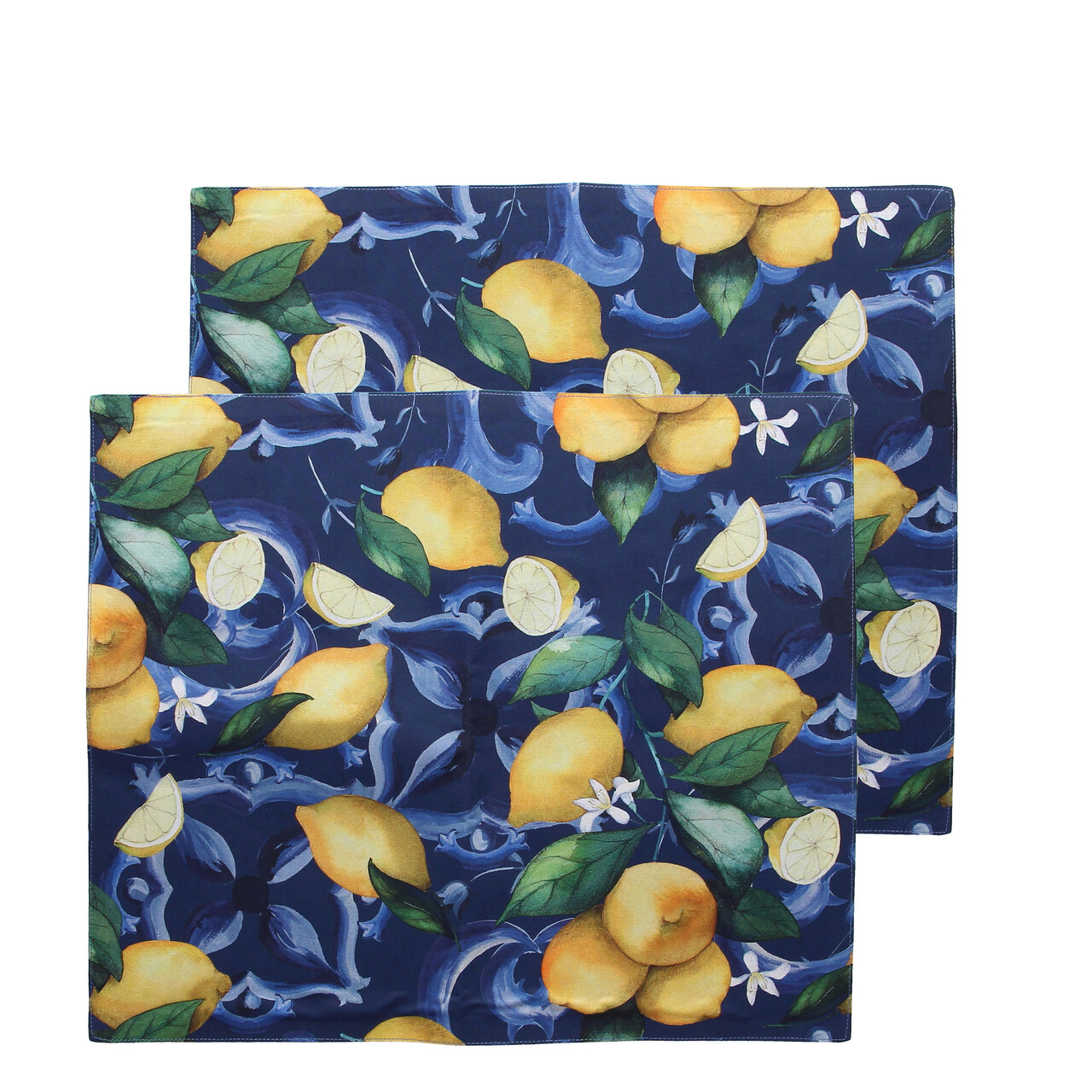 Set 2 suporturi pentru farfurie Citrus, Andrea Fontebasso, 35x50 cm, bumbac, multicolor
