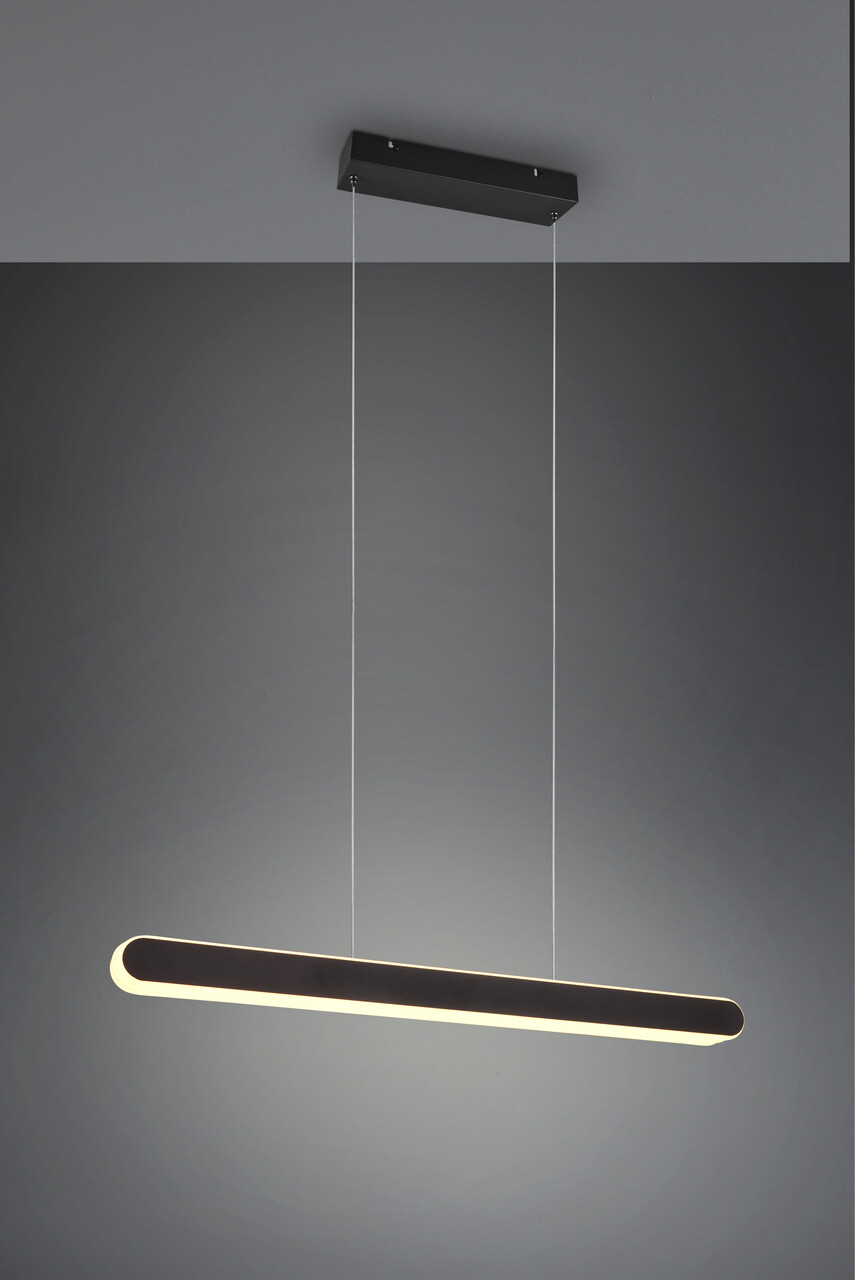 Lustra Helios, TRIO, 130x150 cm, 48W, 1x SMD, metal, negru mat - view 7