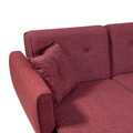 Coltar, Unique Design, 867UNQ1408, Lemn de carpen, Rosu claret