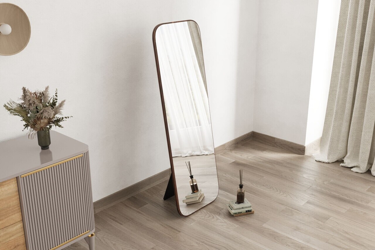 Oglinda Cheval, Hanah Home, Adel, 60x160x2.2 cm, Maro — imaginea 4
