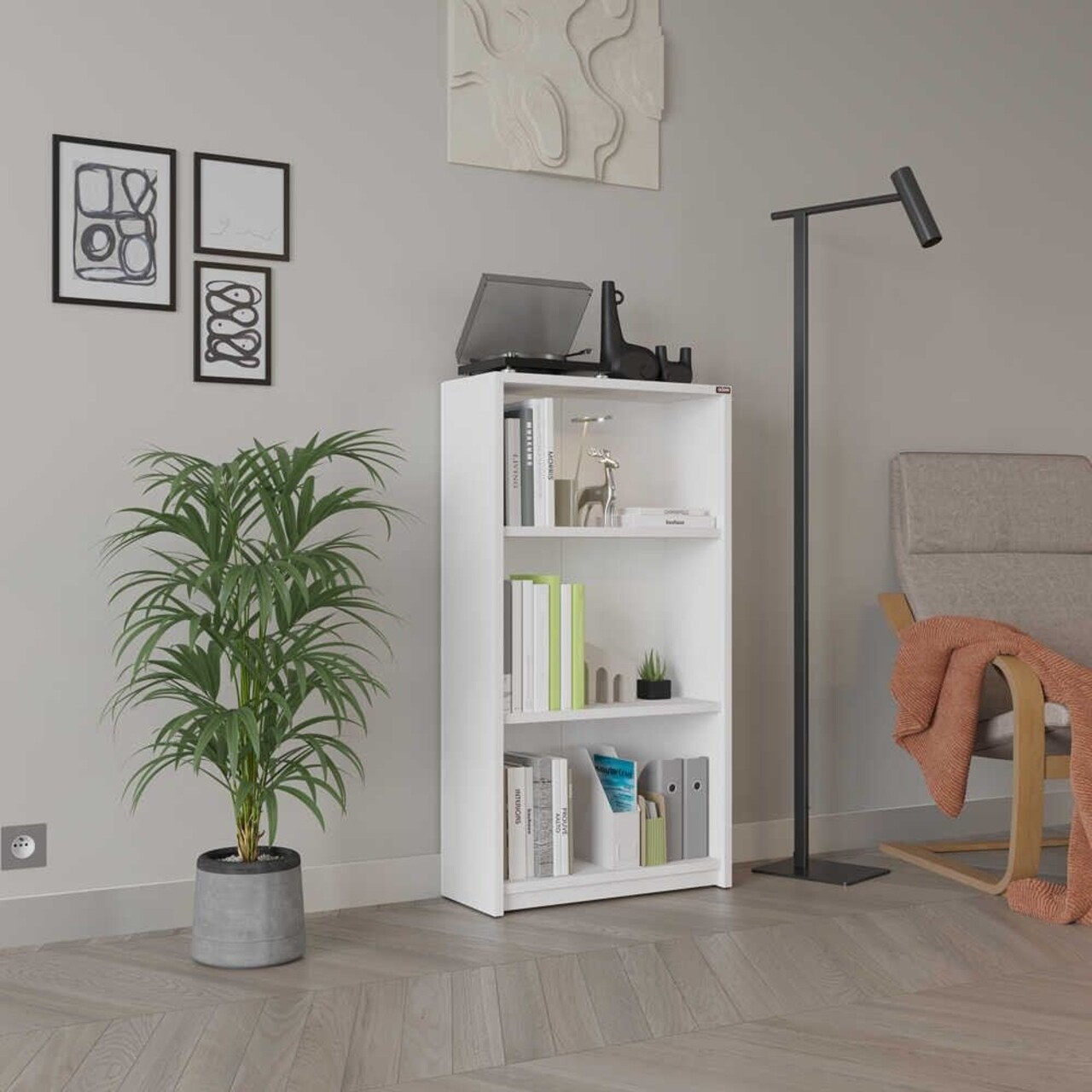 Corp biblioteca, Adore, Ktp-130-Bb-1, Alb - 2 | YEO