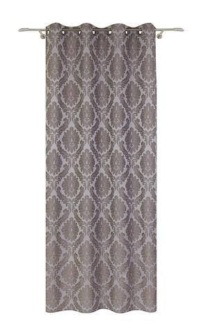Draperie Mendola Interior, Emerald, 140×245 cm, poliester, gri/maro Mendola Interior