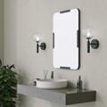 Oglinda decorativa, Neostill, Code Mirror, MDF , Negru