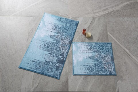 Set 2 covorase de baie Gothic, Confetti, 50x57 cm/57x100 cm, tucoaz