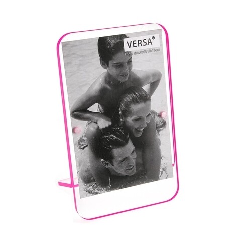 Rama foto Iyla, Versa, 10x15 cm, acril, roz