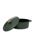 Oala Andreas, Homla, 36x22x17 cm, 3.5 L, fonta, verde