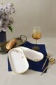 Set platouri servire, Hermia, 275KRM2650, Dimensiune: 26 x 12 cm (2 bucăți), Crem