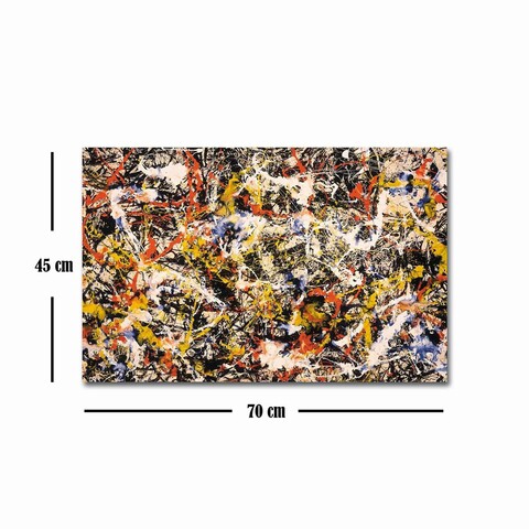 Tablou decorativ, FAMOUSART-050, Canvas, Dimensiune: 45 x 70 cm, Multicolor
