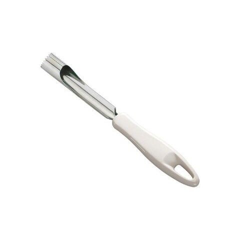 Curatator samburi mere, presto, tescoma, 21 cm, plastic/inox, bej