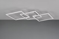 Plafoniera Trail, RL, 52.5x52.5x7 cm, 31W, 1x SMD, metal, gri