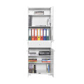 Dulap multifunctional, Adore, ADR-441-PP-1, 60x187x40 cm, PAL, Alb